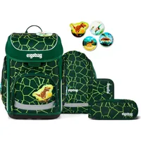Ergobag Cubo 5-tlg. BärRex grün