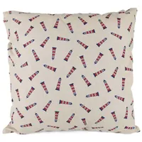 Plückefinken Dekokissen Kleiner Leuchtturm