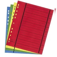 Wekre Trennblatt - A4 Überbreite, sortiert, 40 Stück