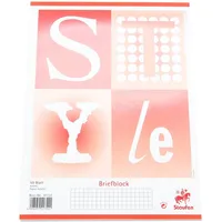 SOENNECKEN Briefblock 1382 DIN A4 70g holzfrei 50Blatt kariert