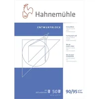 Hahnemühle 10622521 50 Blatt Transparentblock A3 90/95 g/qm 4011367225216