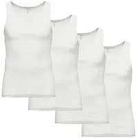 Ammann Feinripp Unterhemden 4er Pack Herren Unterhemd