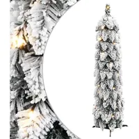 VidaXL Künstlicher Weihnachtsbaum Beleuchtung & Schnee 30 LEDs 60