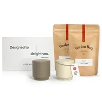 LARS NYSØM Gewürzstreuer, taupe / beige, 2 Gewürzstreuer mit