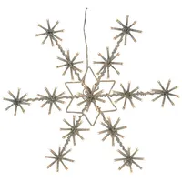 HIT LED-Ring ROWENA, 35 x 35 cm - Grau