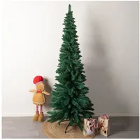 Gravidus Schmaler künstlicher Weihnachtsbaum 180 cm mit Metallständer grün