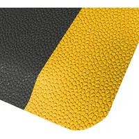 Etm Anti-Ermüdungsmatte Soft-Tritt schwarz-gelb