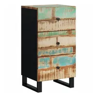 VidaXL Sideboard 40 x 33,5 x 75 cm mehrfarbig