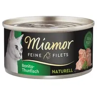 Miamor Feine Filets Naturelle Bonito-Thunfisch 48 x 80 g