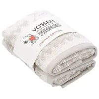 VOSSEN Charlie Brown Gästehandtuch 30 x 50 cm grau
