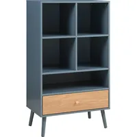 [en.casa] Reyljand Bücherregal 120 x 70 x 40 cm