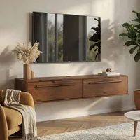 Idimex TECCA Lowboard 145 cm Kastanie Holz