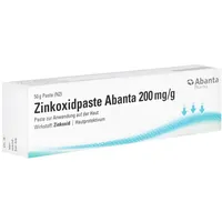 Abanta Pharma GmbH Zinkoxidpaste Abanta 200mg/g Paste z.Anwe.a.d.Haut 50