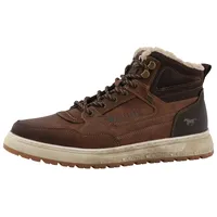 Mustang Herren, Tex High Top Sneaker, gefüttert braun -