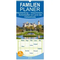 Calvendo Familienplaner 2026 - Mecklenburg – Vorpommern, Schönheiten im