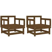 VidaXL Gartenstuhl 2 St. 2 x 2 x 2