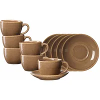 Ritzenhoff & Breker Kaffeetasse mit Untertasse 0,23 l Hellbraun