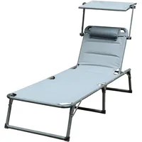 Prestige home living outdoor Sonnenliege 193 x 67 x