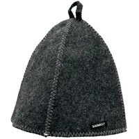 Saunagut Sauna-Mütze grau aus Filz