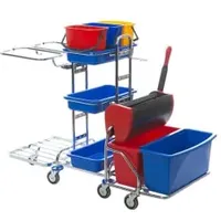 Vermop Reinigungswagen Variant Twixter-Press verchromt 1 St.