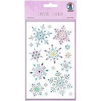 Ursus Crystal Sticker Eiskristalle 16 Aufkleber