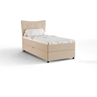 Panda möbel Boxbett, Beige, Holz, Mode, 100x200 cm, Oeko-Tex®