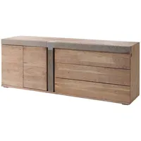 Massivmoebel24 Amsterdam 200 x 75 x 45 cm beige