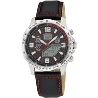 ETT Eco Tech Time Professional World Timer Leder 45