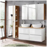 Lomadox TOSKANA-56 3-tlg. Weiß