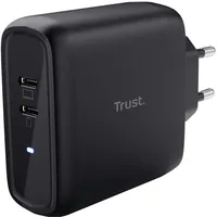 Trust Maxo USB-C-GaN-Ladegerät 65 W mit 2 Anschlüssen