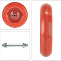 Relaxdays Schubkarrenrad 4,80 4,00-8