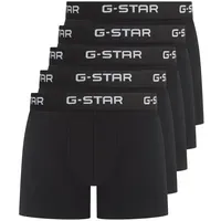 G-Star Boxershorts MAIZE unifarben Schwarz XL 5er Pack