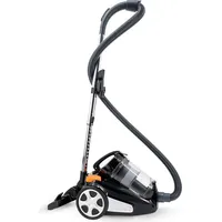 Nedis Staubsauger ohne Beutel 700 W Anthrazit/Orange/Schwarz