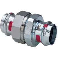 Viega Verschraubung Prestabo 1160, 559359 42mm,aus unlegiertem Stahl,flachdicht.