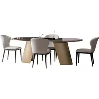 Aea Modernes Esszimmer-Set mit Esstisch, und 6 bequemen Stühlen