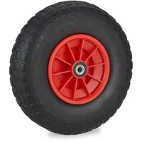 Relaxdays Gartengeräte-Ersatzrad 4.00-6