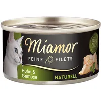 Miamor Feine Filets Naturelle Huhn & Gemüse 48 x