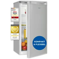 Exquisit KS585-V-091E Kühlschrank (75 l, 845 mm hoch, Grau)