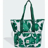 Adidas Leaf Print Women - Tragetasche (orbit grey/collegiate green/green/semi