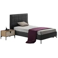 JV Möbel Kinderbett Gepolstertes 90 x 200 cm Holz