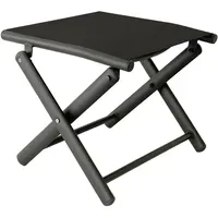 INDA-EXCLUSIV Klapphocker Anthrazit/Schwarz