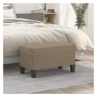 VidaXL Sitzbank Taupe 70 x 35 x 41 cm