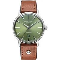 Bruno Söhnle Bergamo Automatik 17-12236-411 - Dauphine Zeiger,grün mit