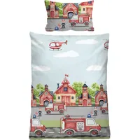 Biberna "0004523", Feuerwehr 1x 100x135 cm + 1x 40x60