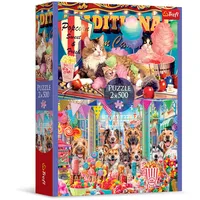 Trefl 37495 Puzzle 2 x 500 Teile Flauschige Freunde