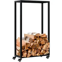 CLP Kaminholzregal Hilta Metall 60 x 25 x 100