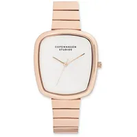 Copenhagen Studios Damenuhr Curved CPT-0003-MQ - roségold,