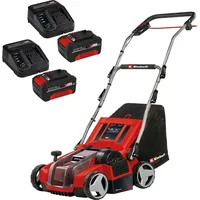 Einhell Akku-Vertikutierer-Lüfter GE-SA 36/35 Li + 2x Starterset