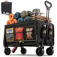 Albatros Bollerwagen klappbar 120L schwarz
