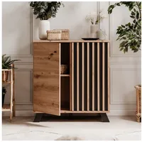 Homestyle4u Kommode 81x85x40 in Braun |